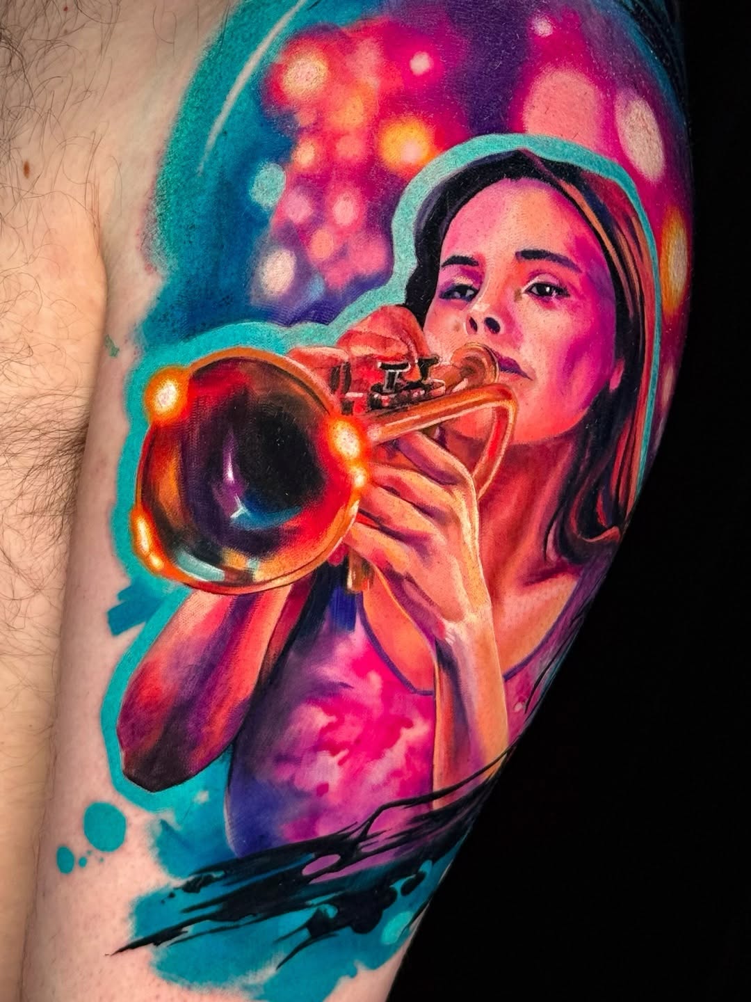 Tattoo by @painterlyfiend โ realism