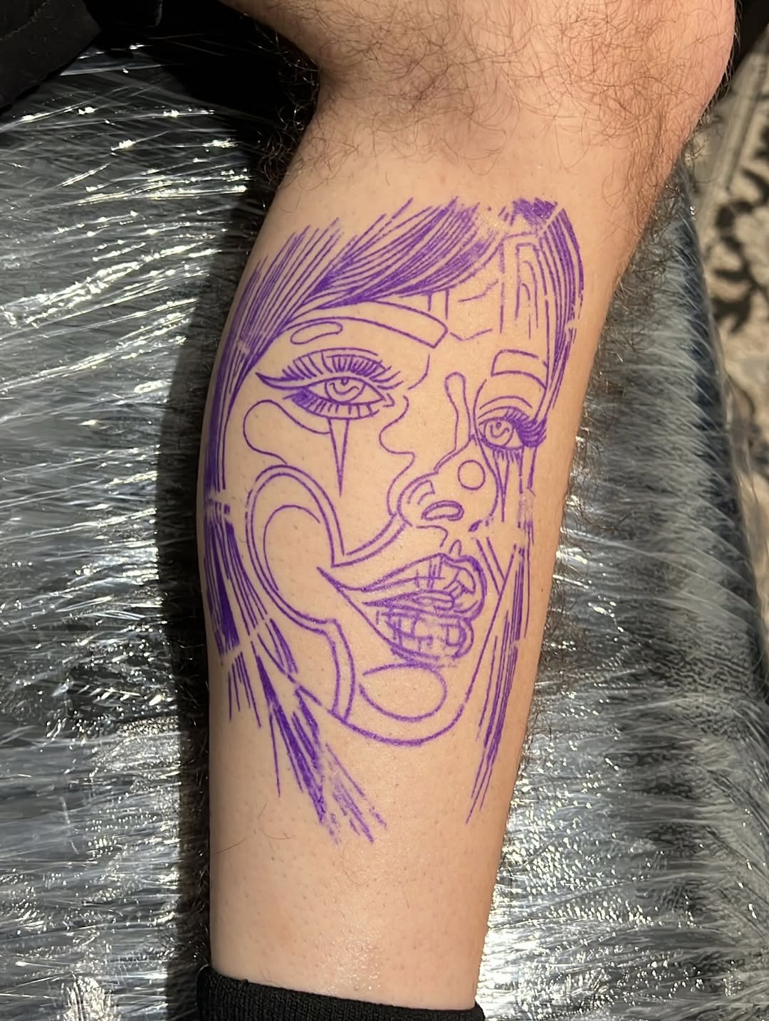 Tattoo by @inkbydevin_ โ trash_polka