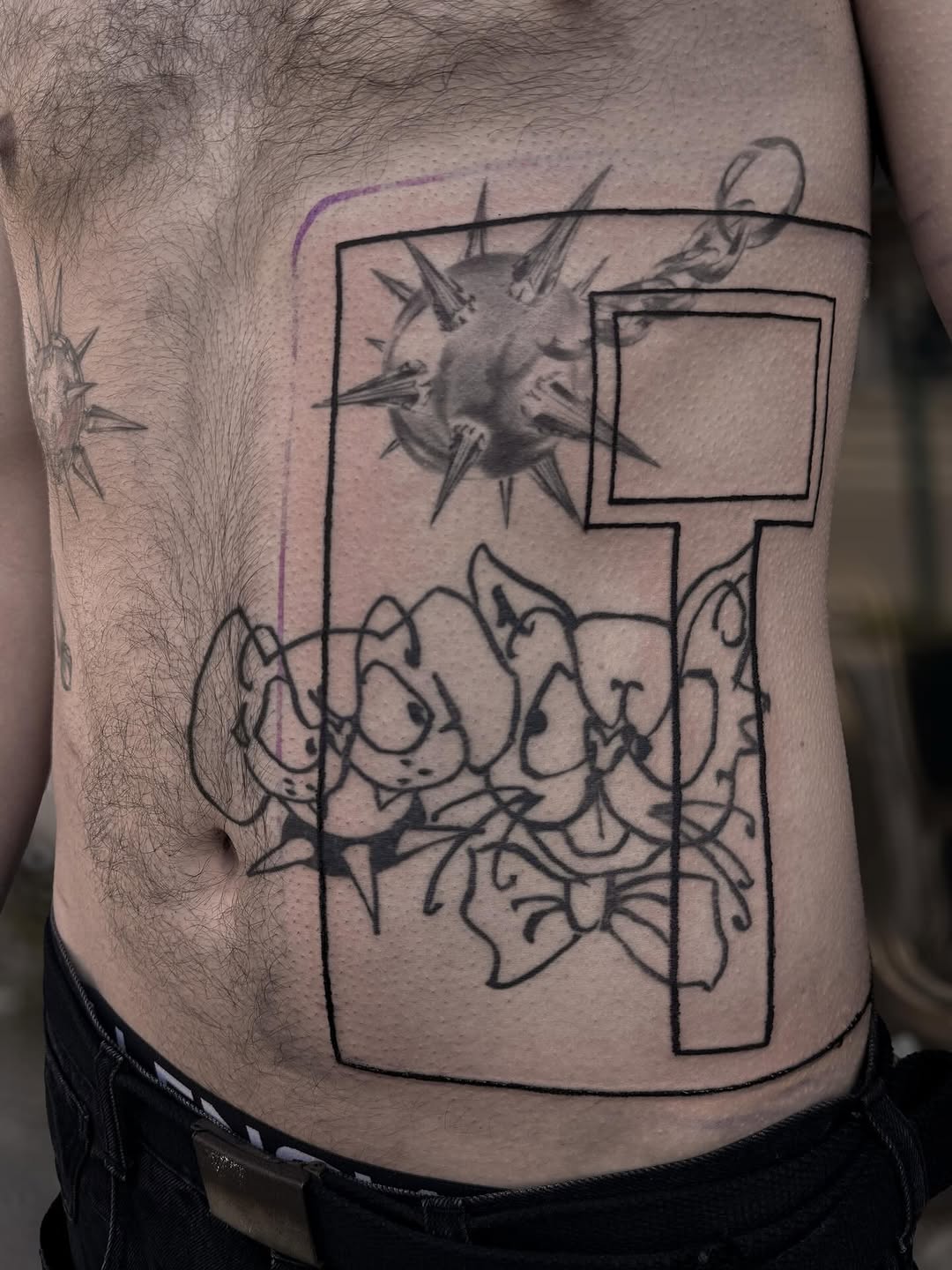 Tattoo by @lahyenettt — black_and_grey