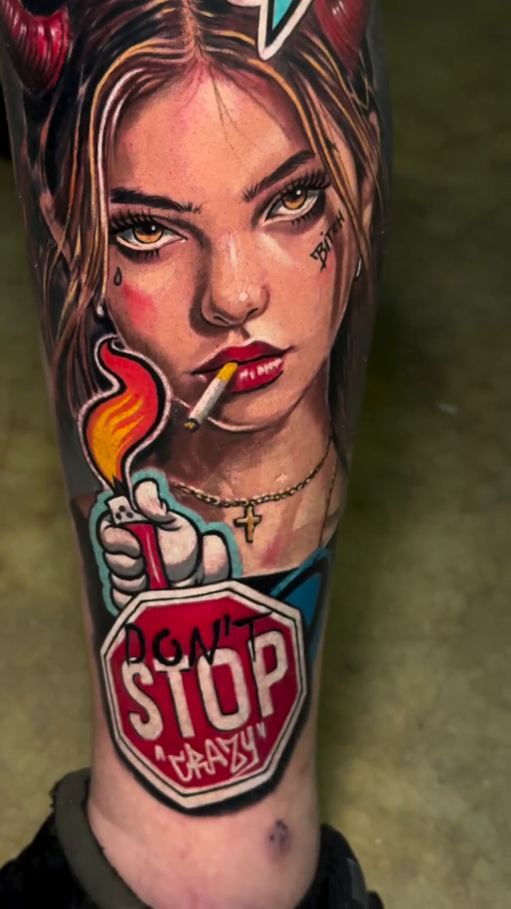 Tattoo by @luis_menesesart — neo_traditional, realism