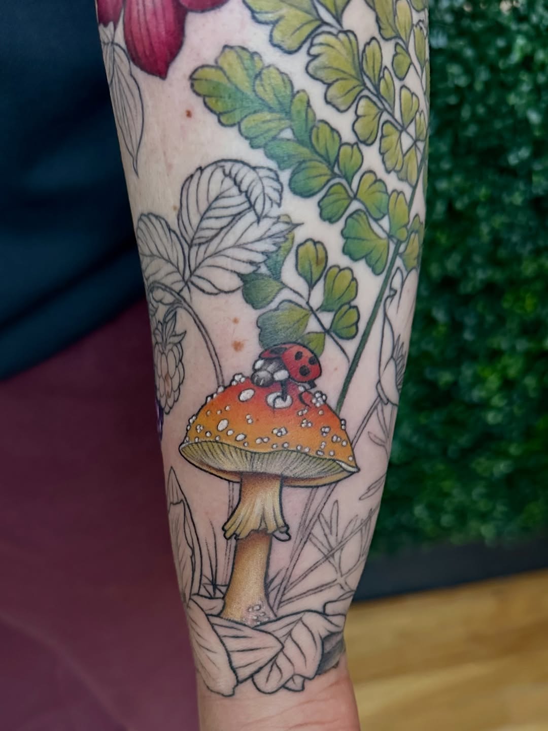 Tattoo by @therubygore โ illustrative, dotwork