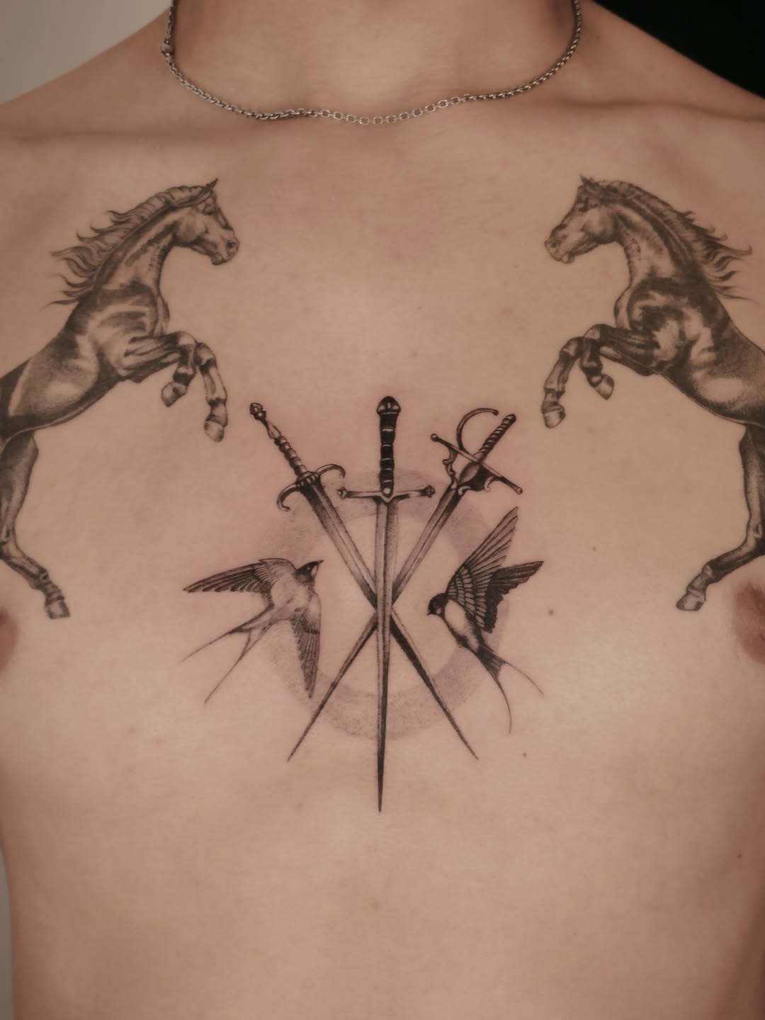 Tattoo by @iris.tatts — realism, black_and_grey