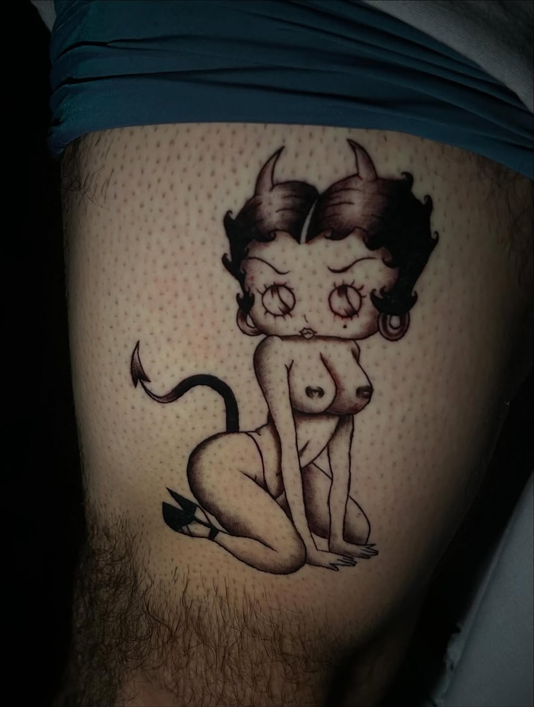 Tattoo by @bigchunguzink β black_and_grey