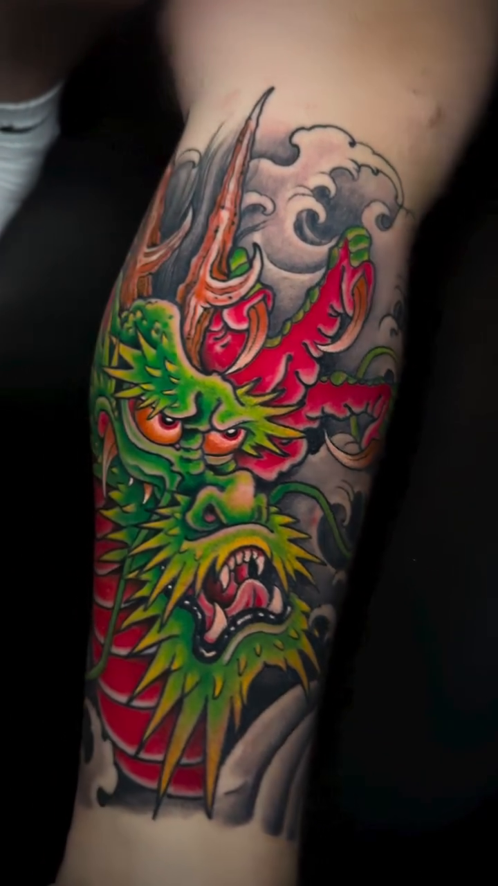 Tattoo by @nickcarusotattoo — japanese_irezumi