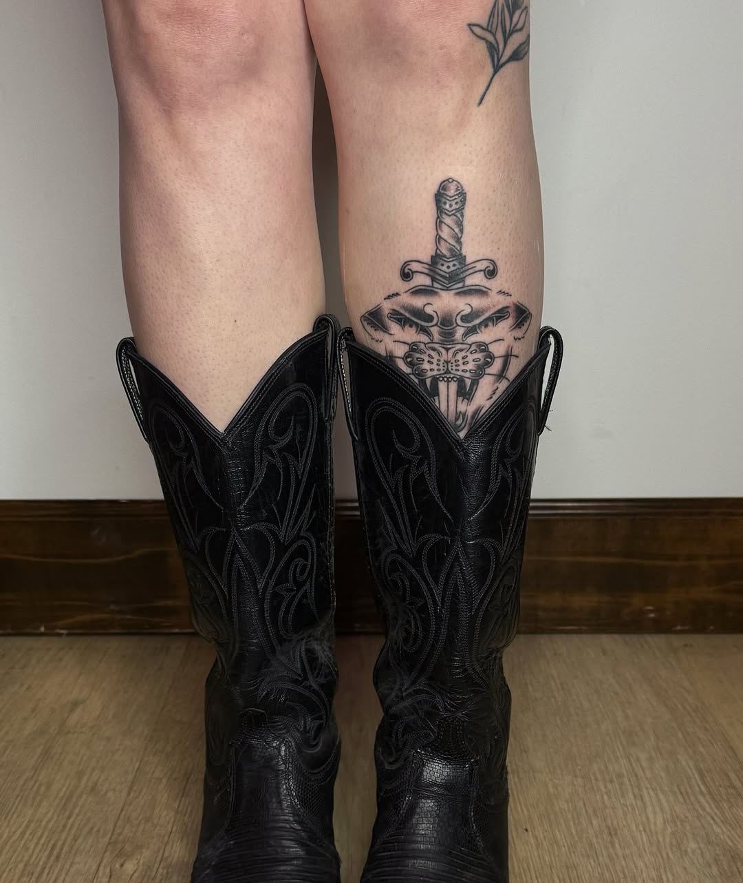 Tattoo by @sagejanetattoo — black_and_grey, realism