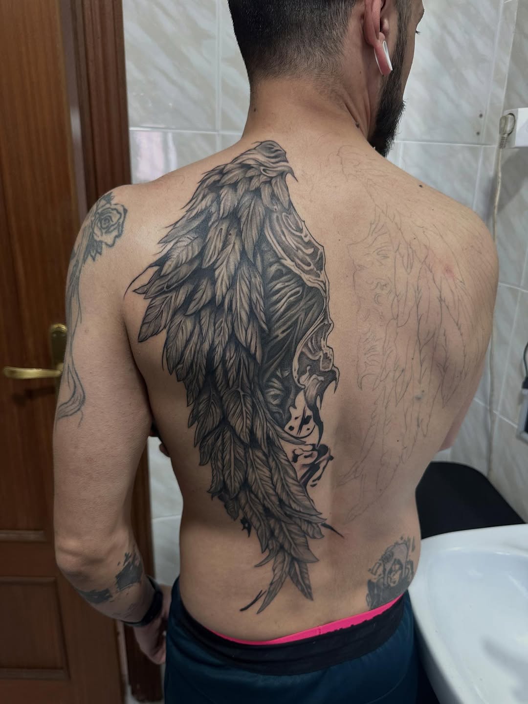 Tattoo by @kunaytattoo_ — blackwork