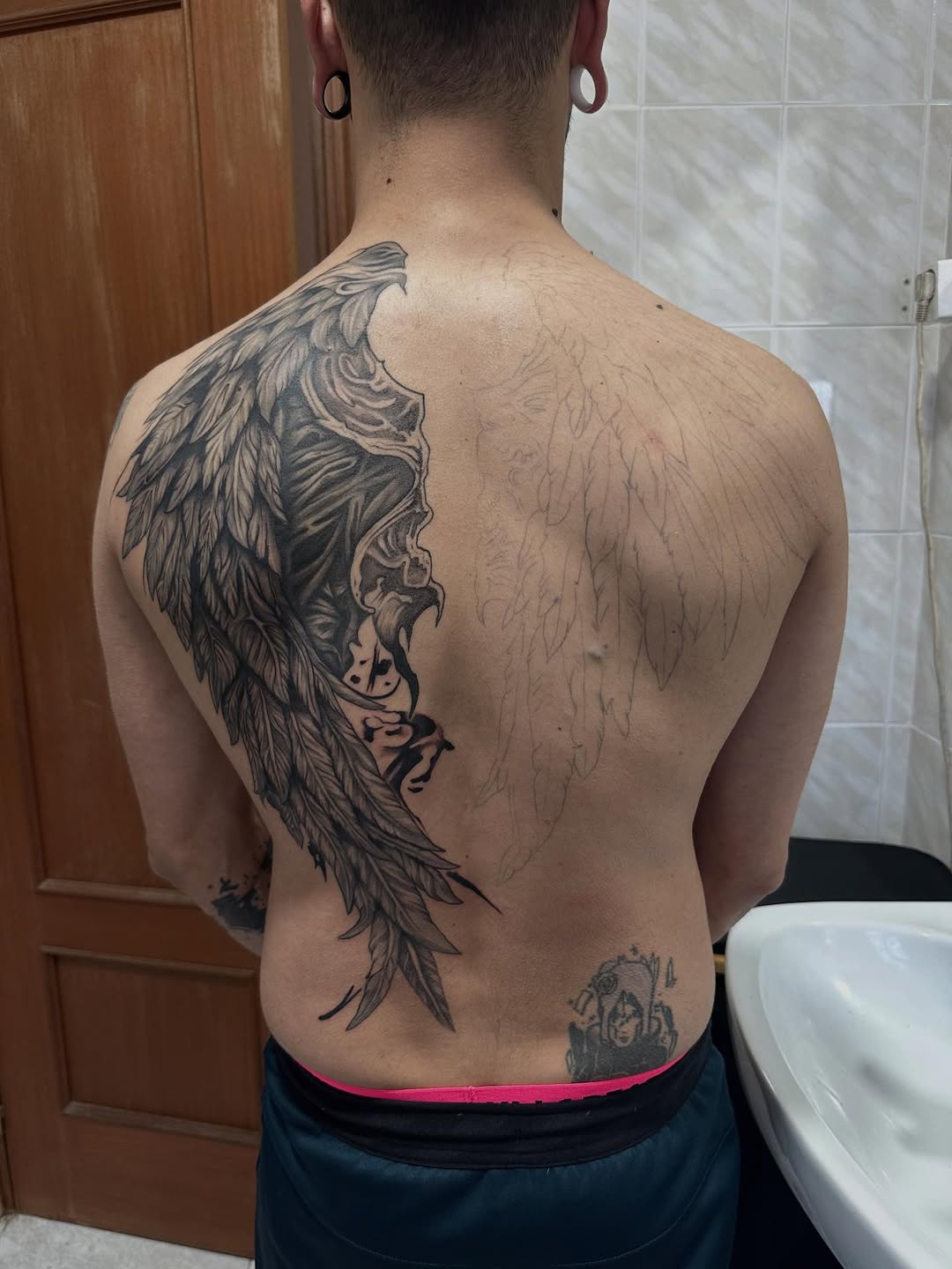 Tattoo by @kunaytattoo_ — blackwork