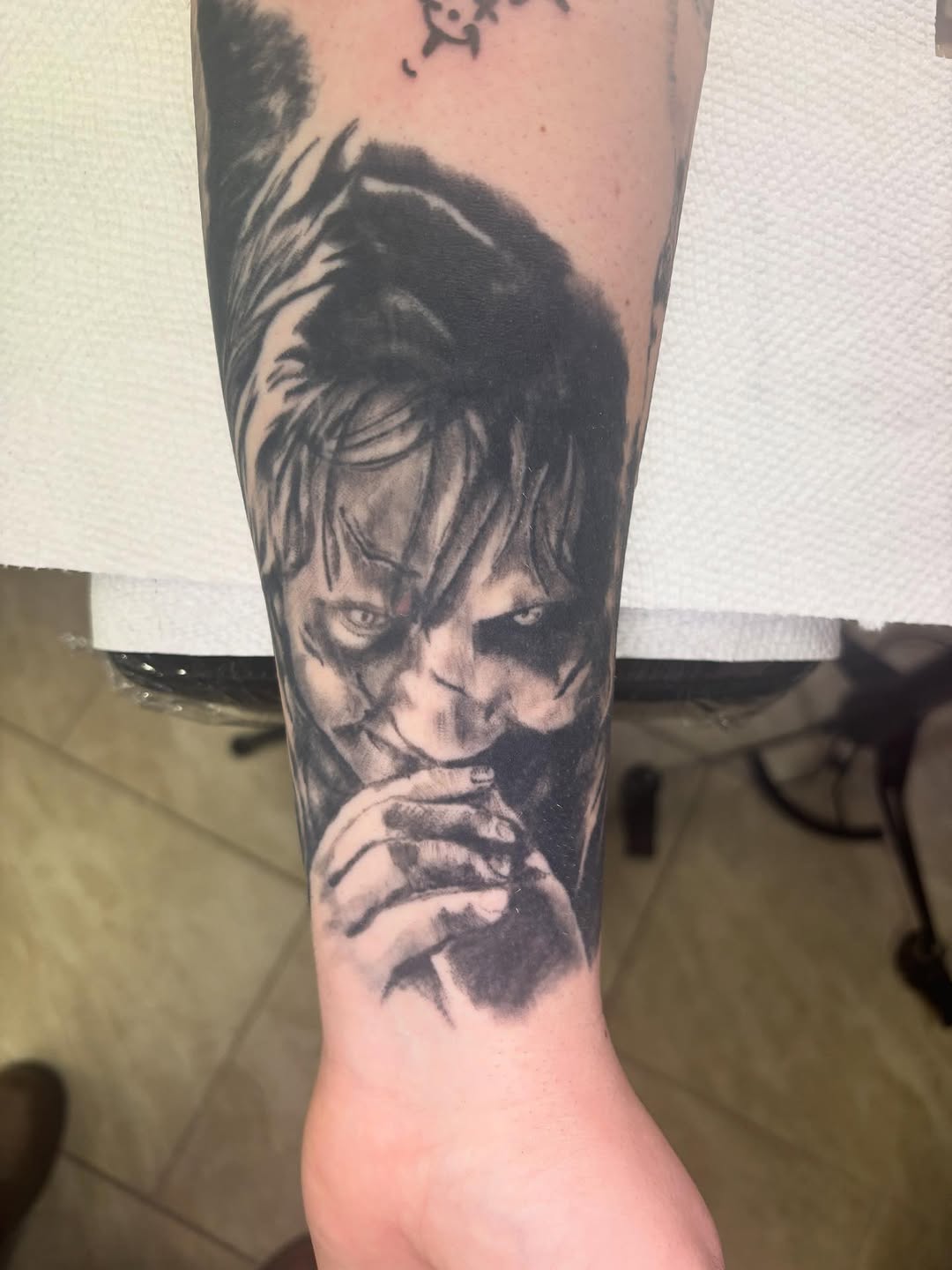 Tattoo by @siekay โ realism, black_and_grey