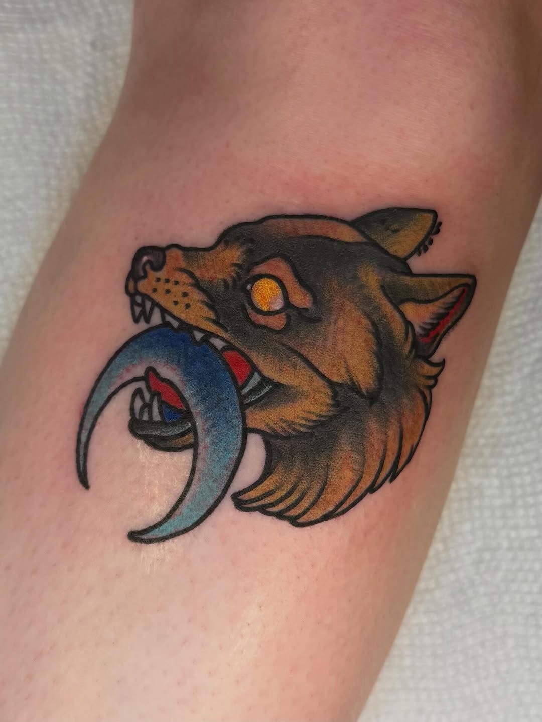 Tattoo by @starrdvst_ โ american_traditional