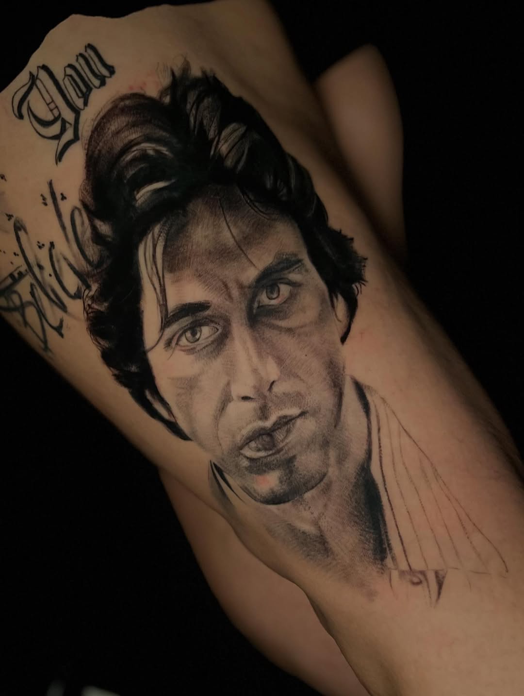 Tattoo by @pyero_ink — realism, black_and_grey