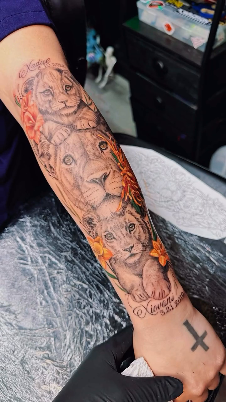 Tattoo by @inkbykg — realism, black_and_grey