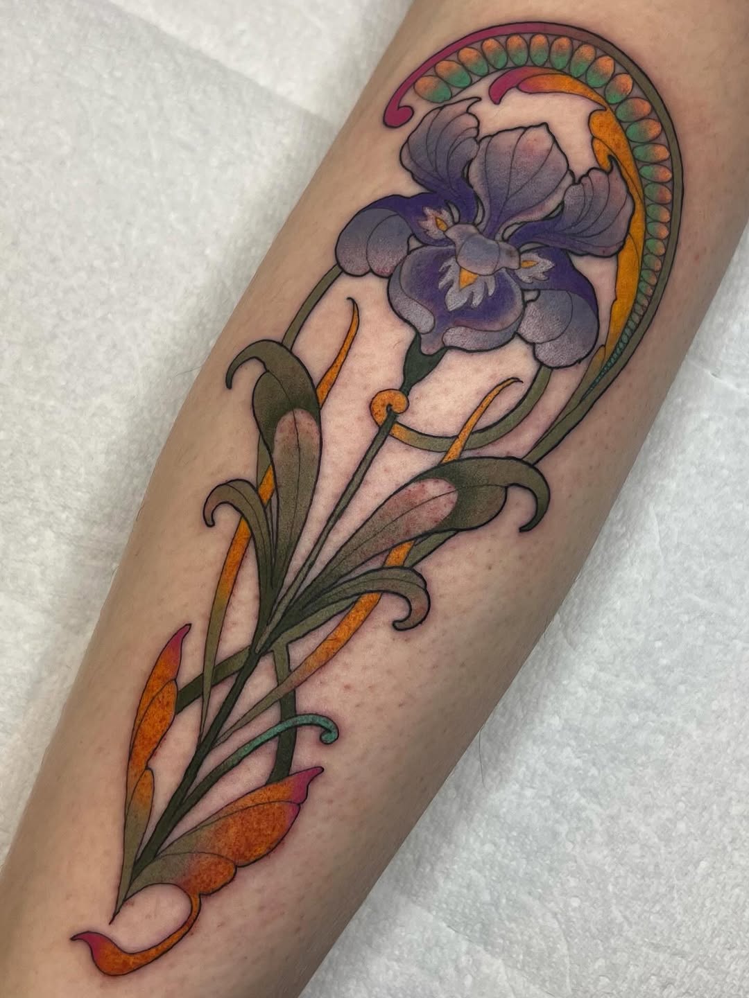 Tattoo by @kate.fluet — ornamental, fine_line