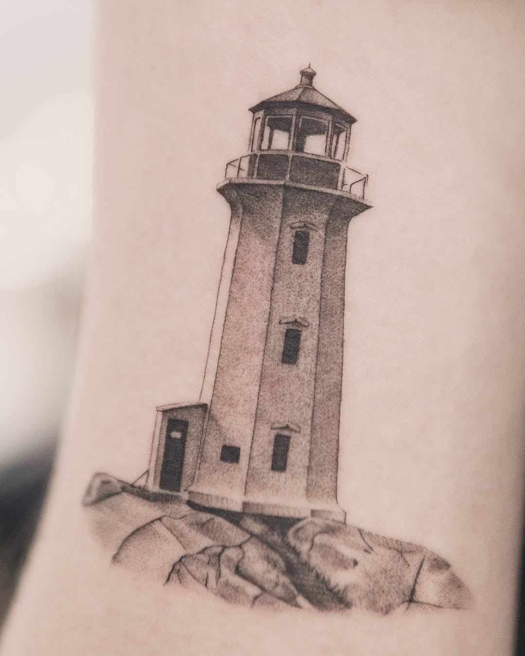 Tattoo by @joeysneedle — realism, black_and_grey