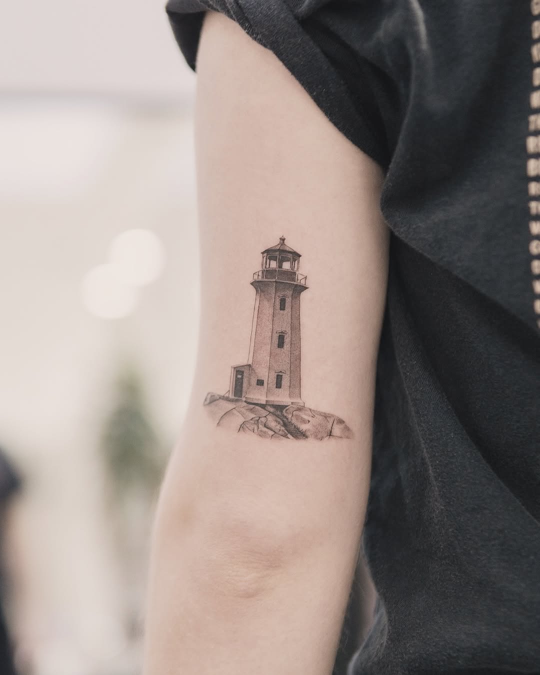 Tattoo by @joeysneedle — realism, black_and_grey