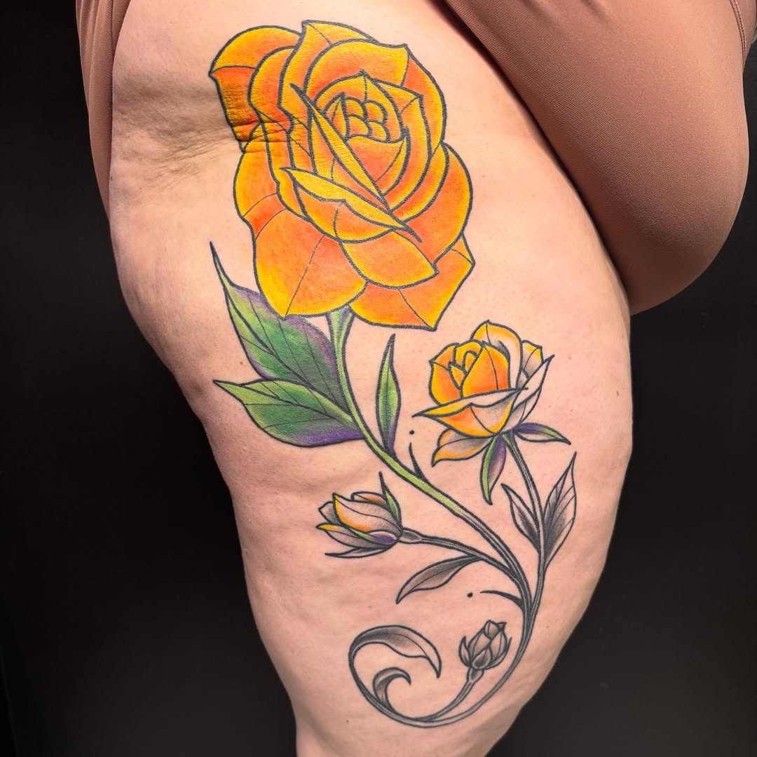 Tattoo by @ashrosetattoos — neo_traditional