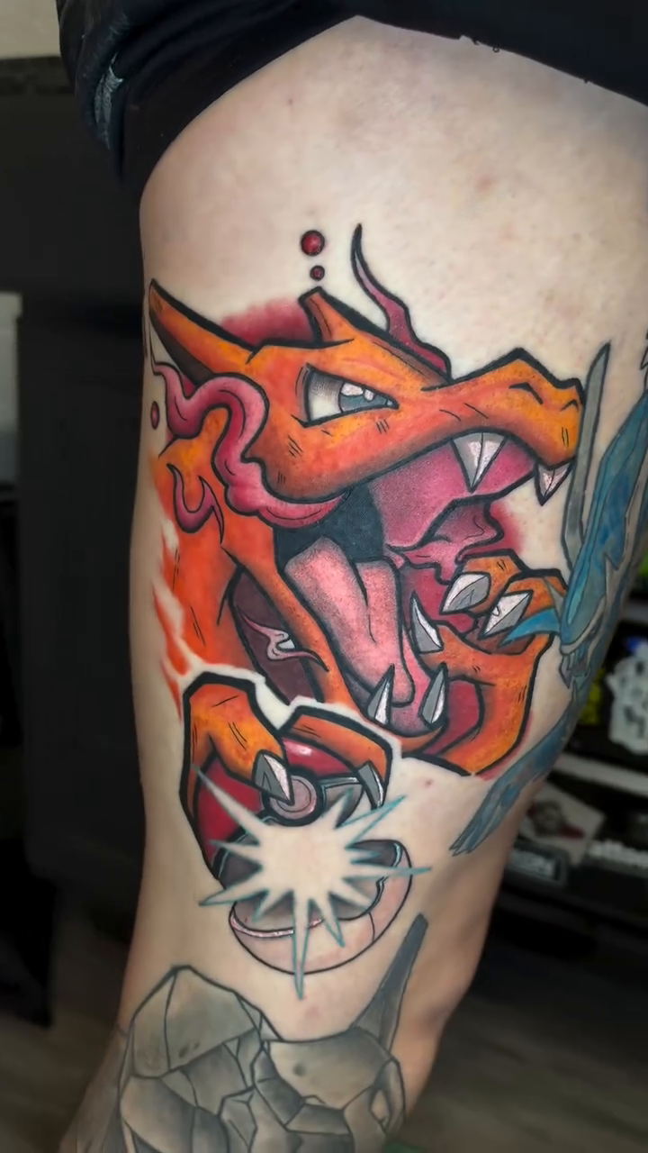 Tattoo by @ryan_tattoos_ β neo_traditional, anime
