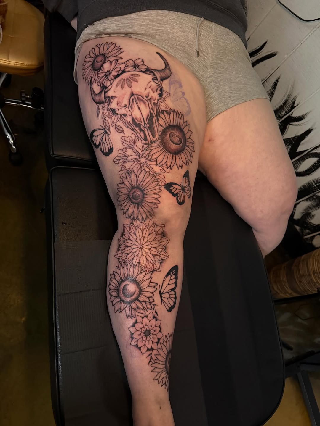 Tattoo by @jeffkaithtattoos — black_and_grey, realism