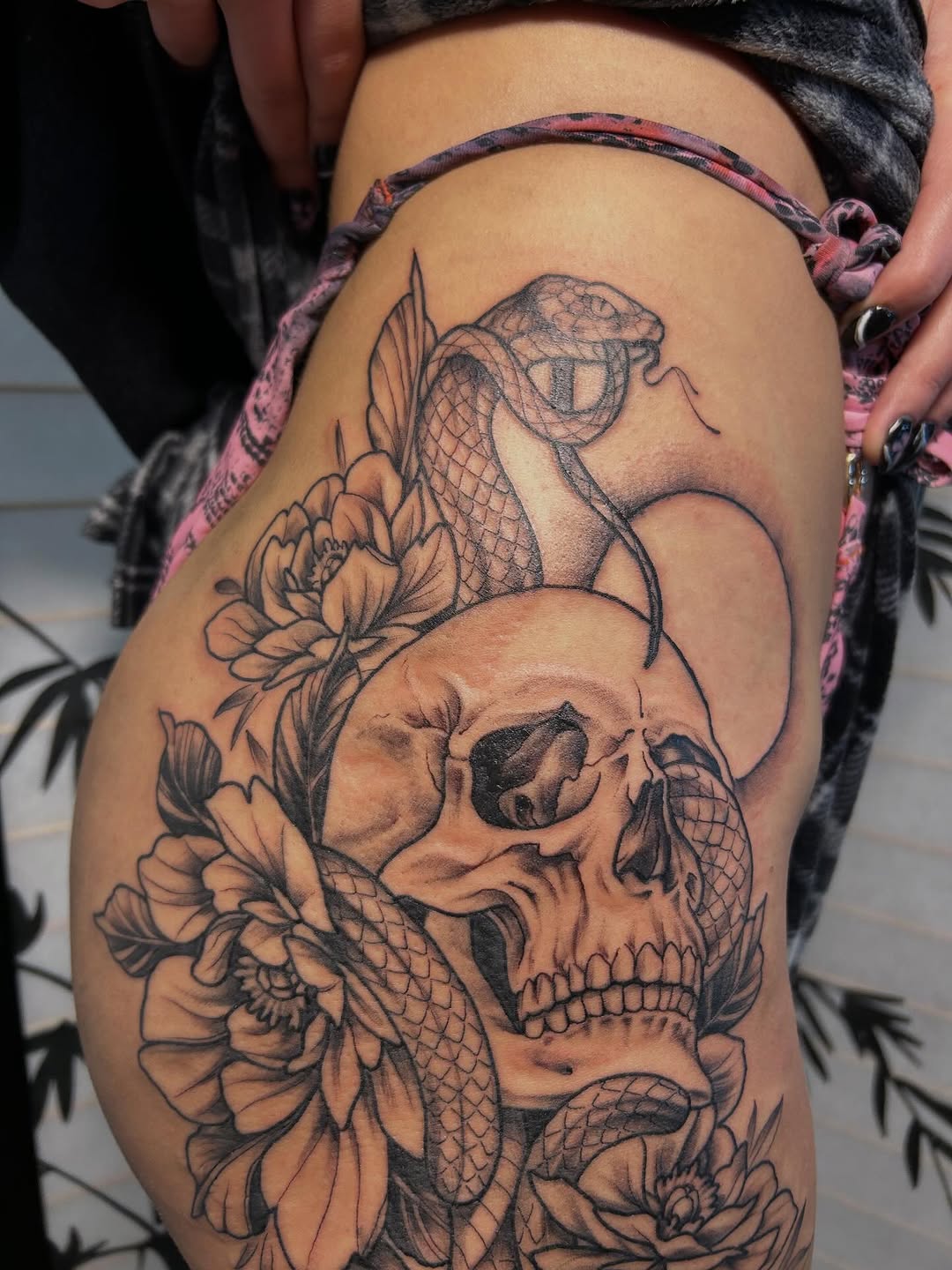 Tattoo by @fionatattooos โ black_and_grey, realism