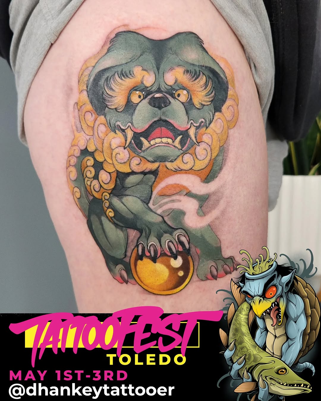 Tattoo by @dhankeytattooer — japanese_irezumi, neo_traditional