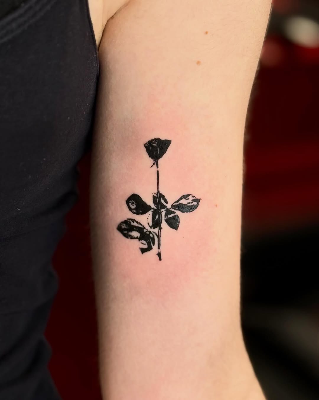 Tattoo by @scottmakesart — blackwork