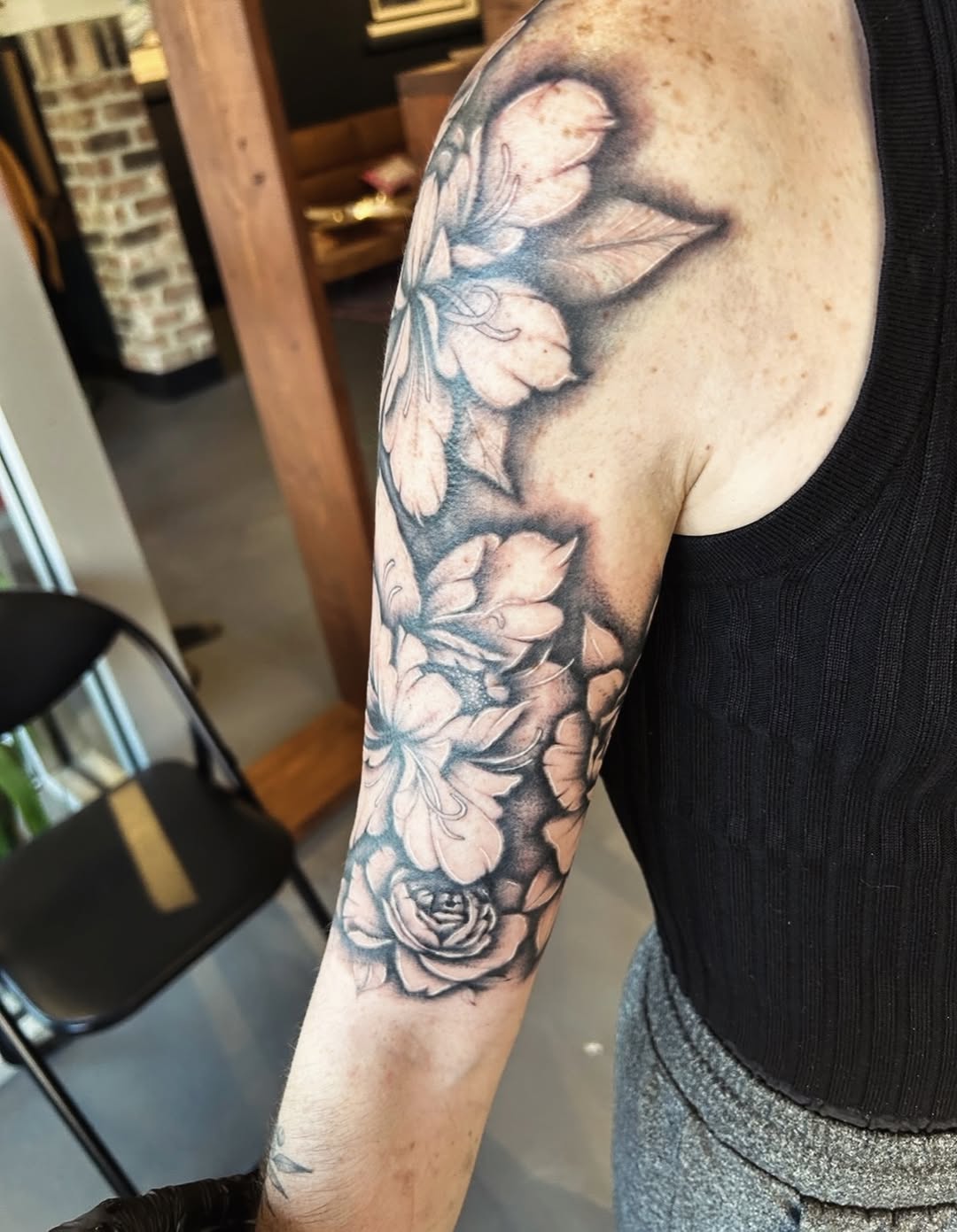 Tattoo by @inkspirationtattoo_co — black_and_grey, illustrative
