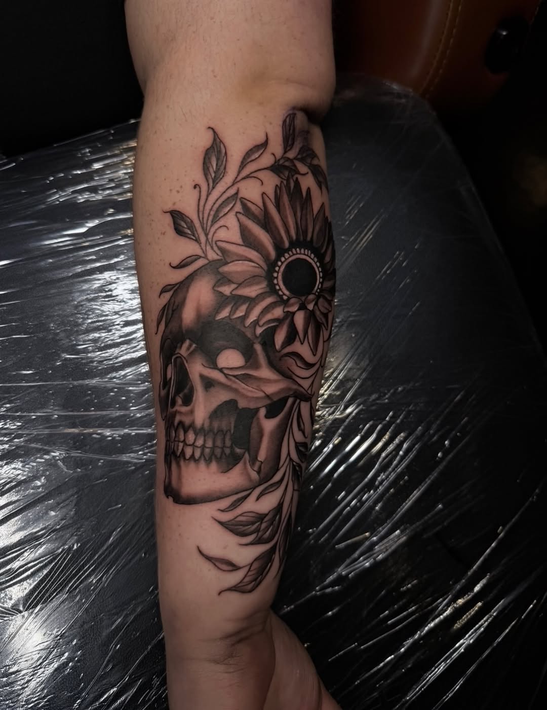Tattoo by @immortal_tattoos96 β realism, black_and_grey