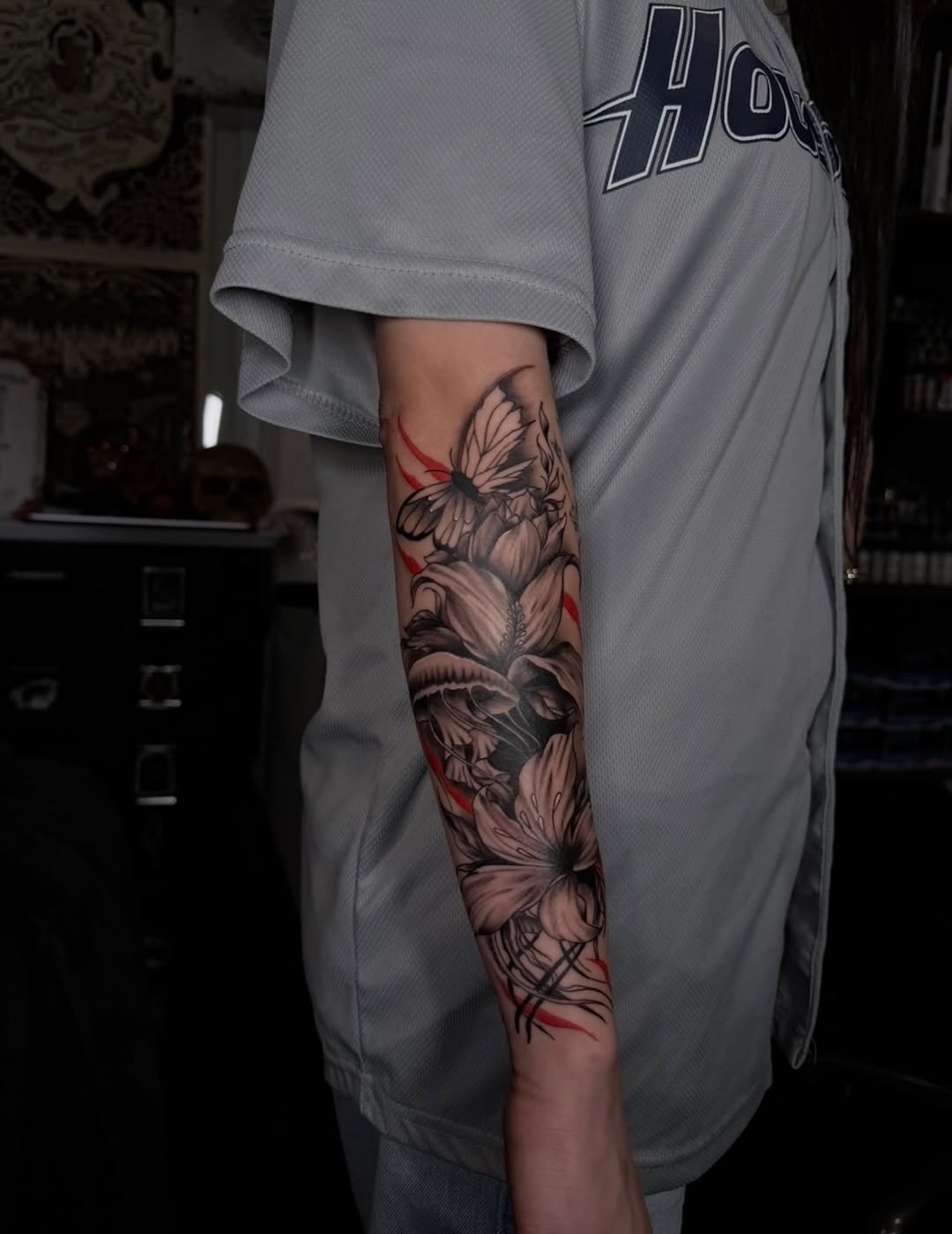 Tattoo by @immortal_tattoos96 β black_and_grey, trash_polka