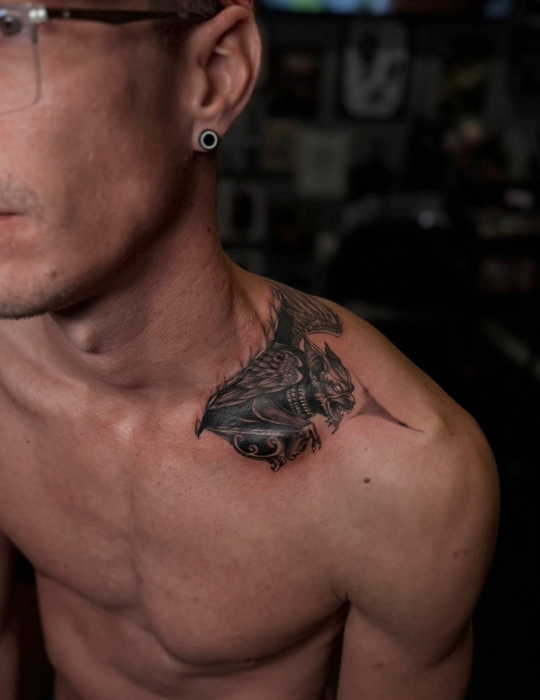 Tattoo by @immortal_tattoos96 β dark_realism, black_and_grey