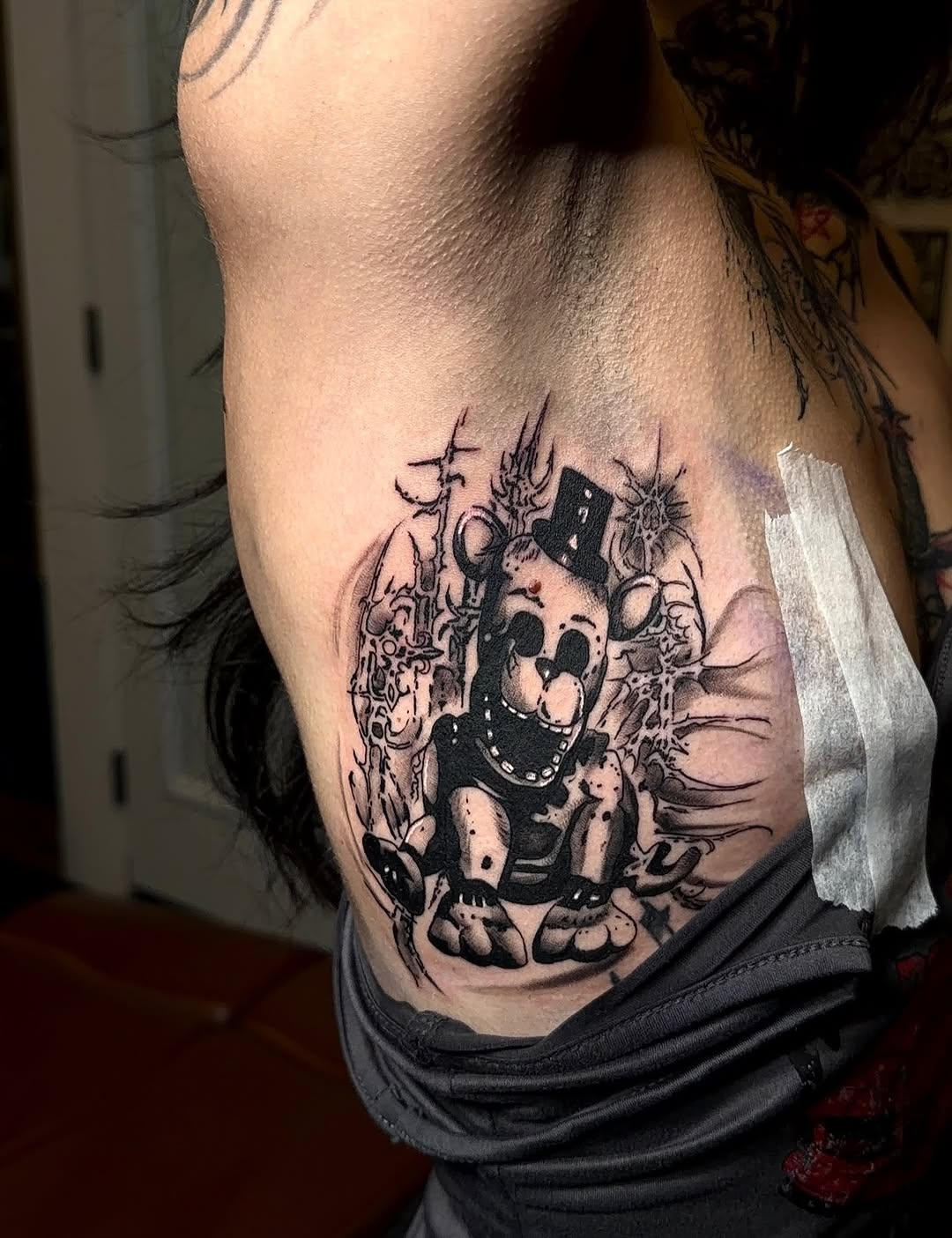 Tattoo by @immortal_tattoos96 β dark_realism, blackwork