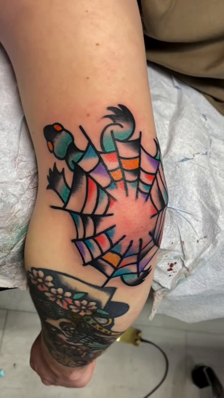 Tattoo by @stefany.m.p — american_traditional, illustrative