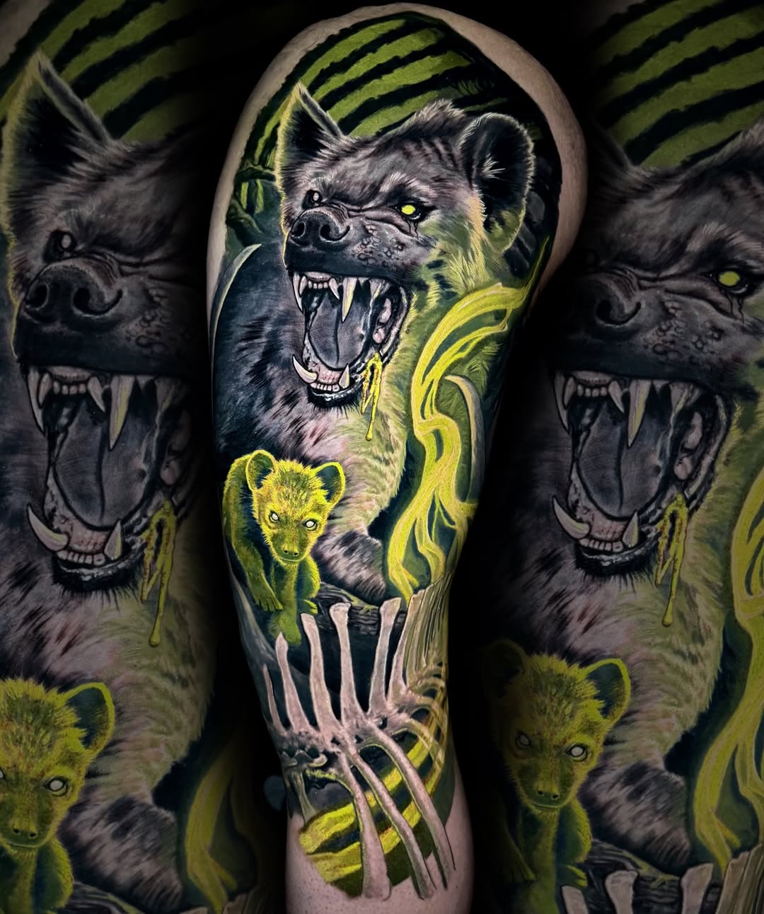 Tattoo by @spacezombietattoo β realism, dark_realism
