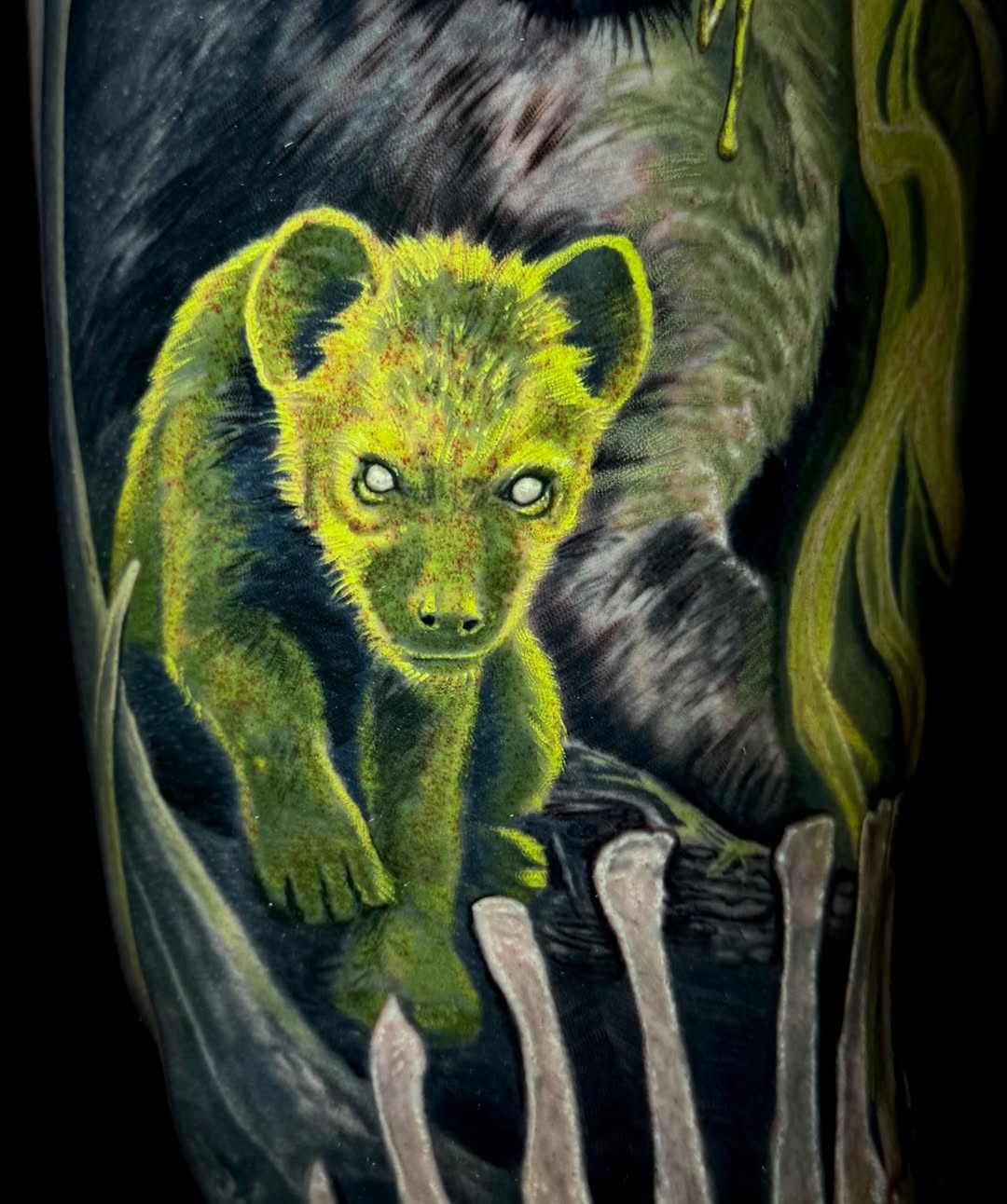 Tattoo by @spacezombietattoo β realism, dark_realism