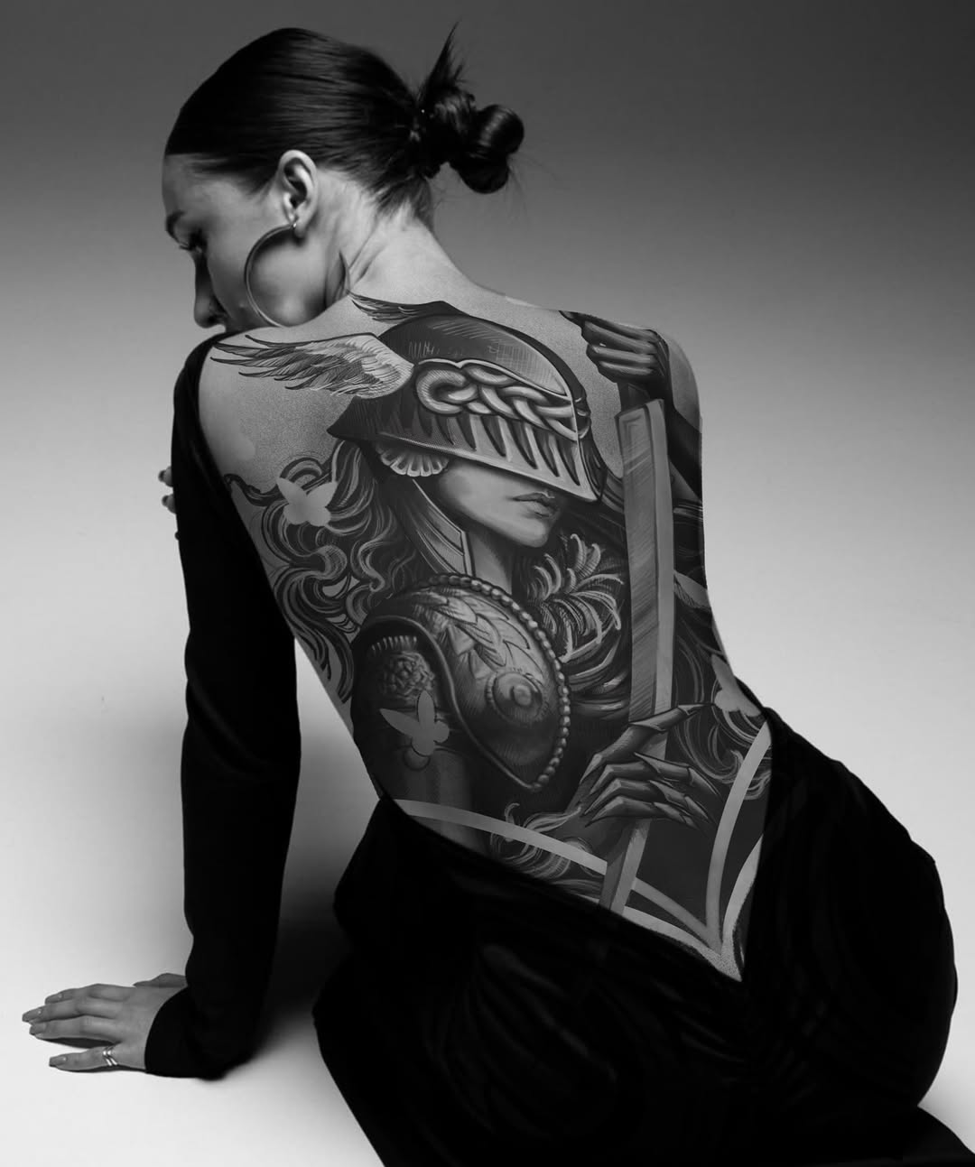 Tattoo by @da.gloom — realism, black_and_grey