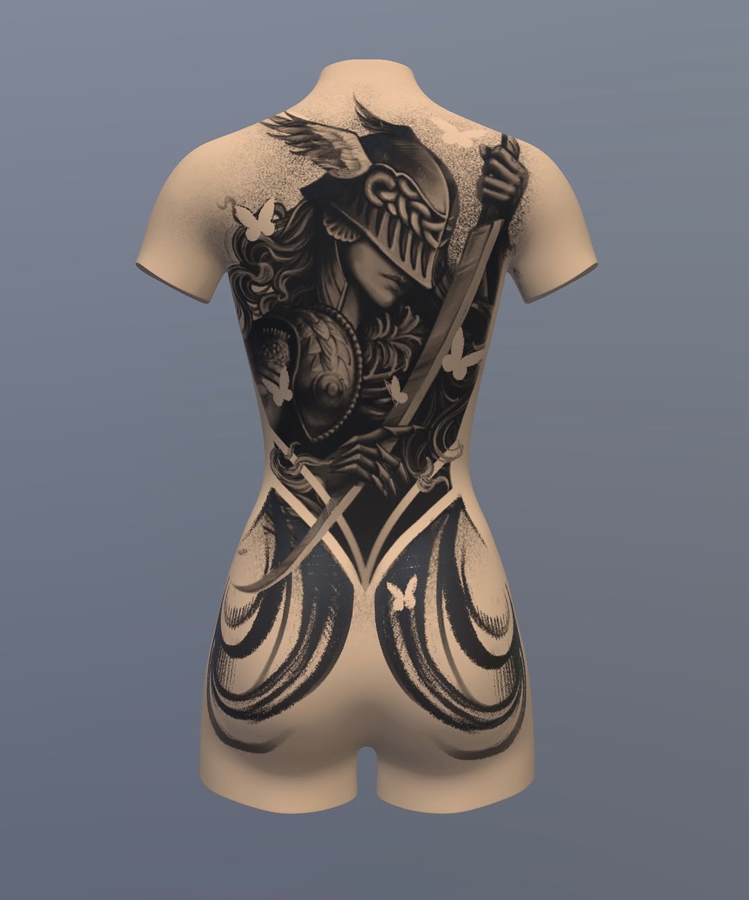 Tattoo by @da.gloom — black_and_grey, realism