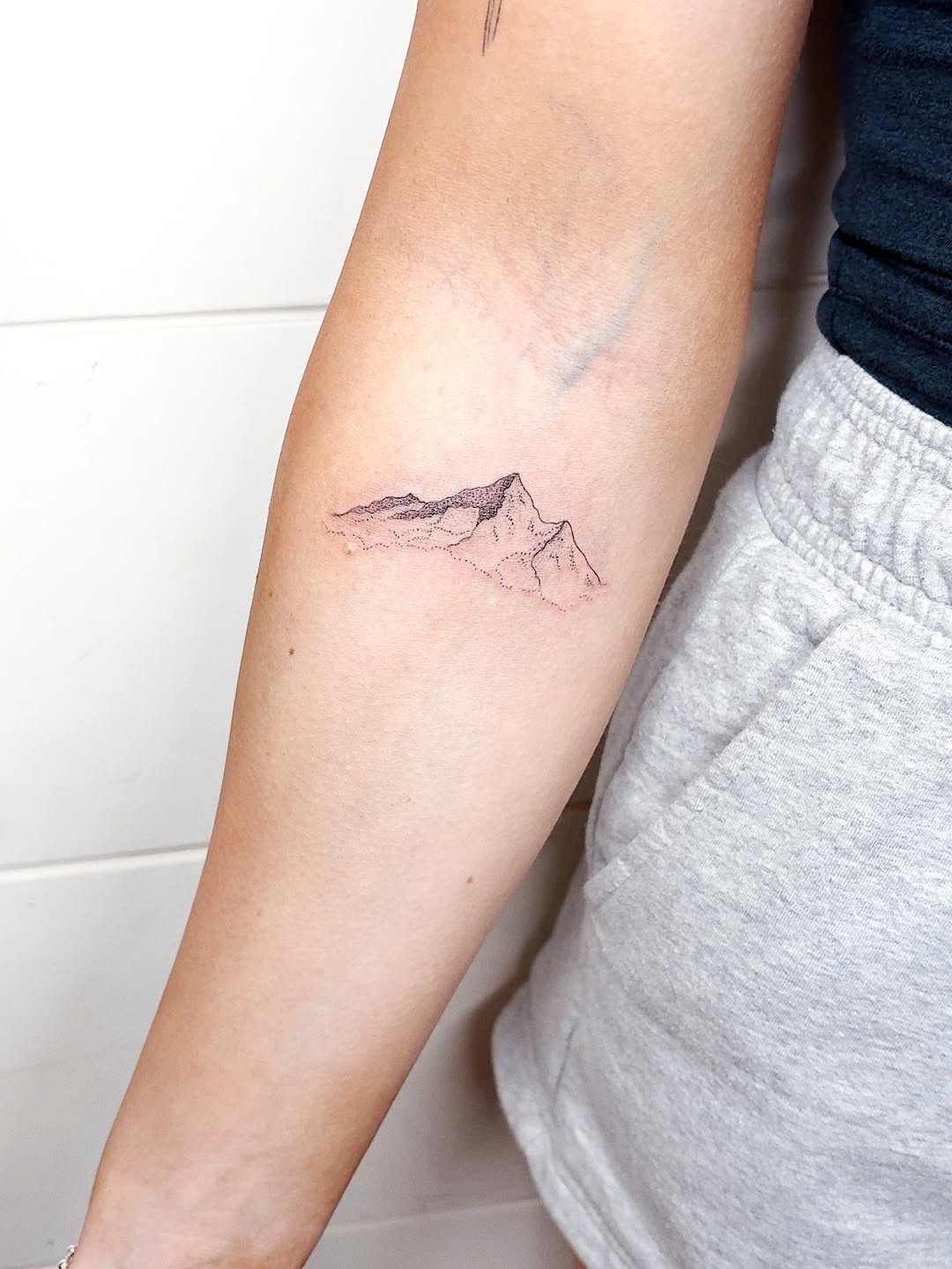 Tattoo by @chloerenee.ink — dotwork, fine_line