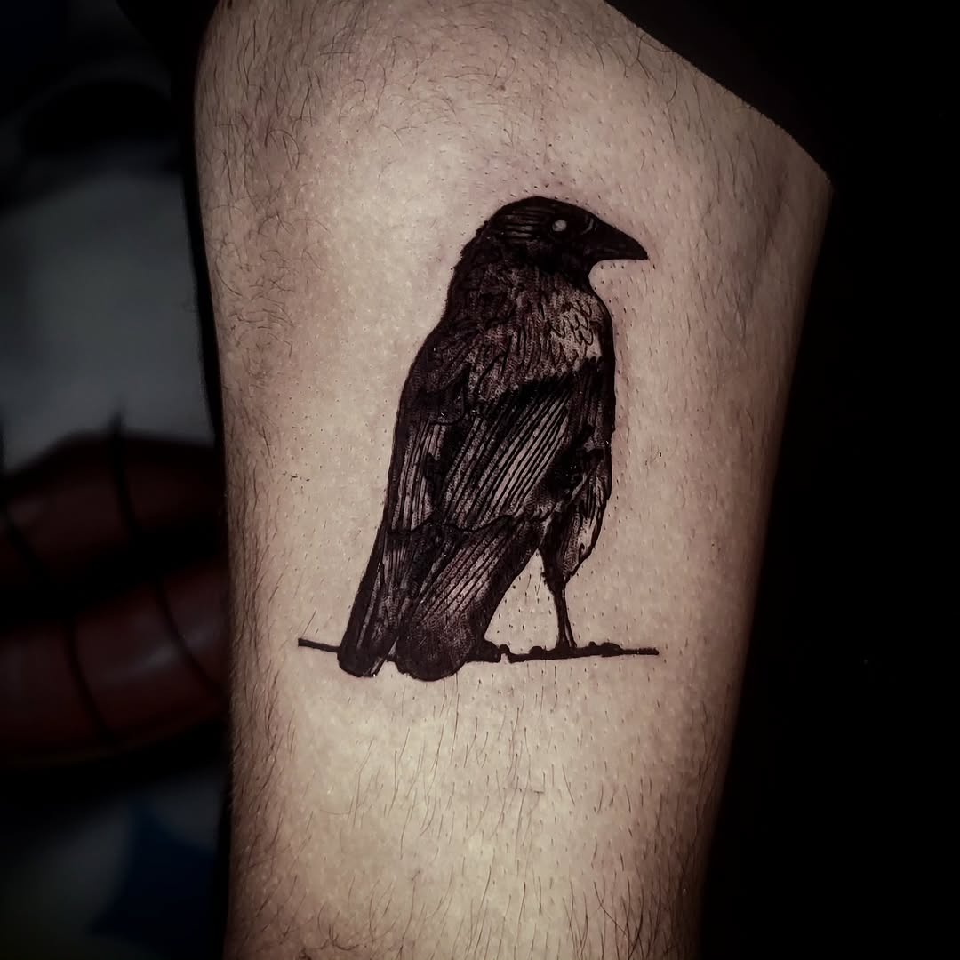 Tattoo by @pod_tattoos — black_and_grey