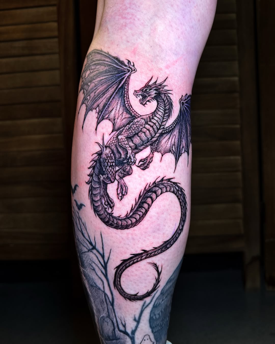 Tattoo by @sobtattoo β illustrative, black_and_grey