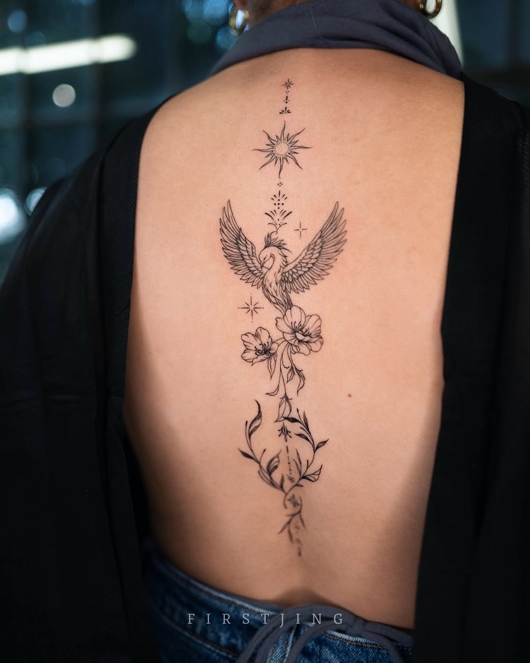 Tattoo by @firstjing β fine_line