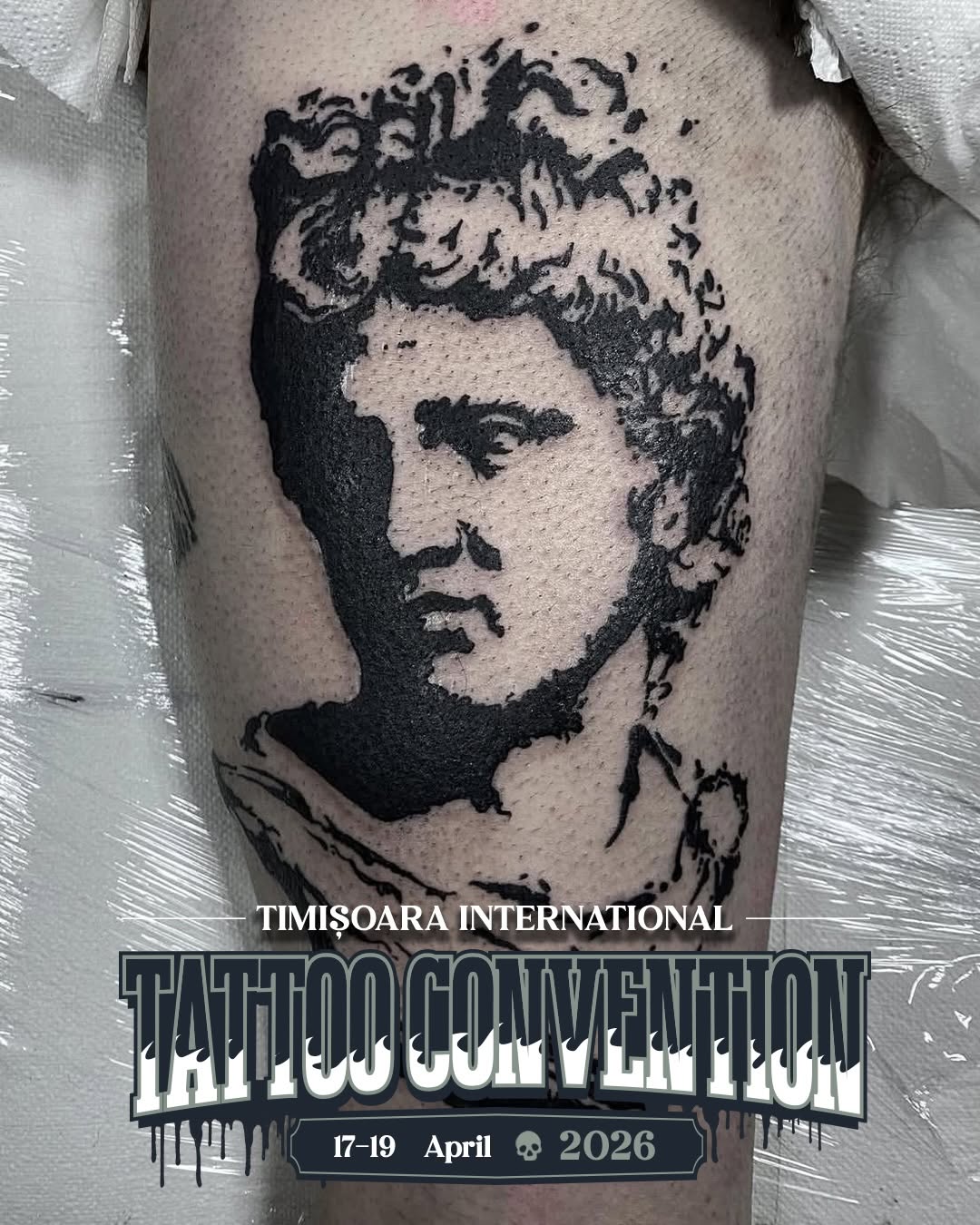Tattoo by @coma_stein — blackwork, illustrative