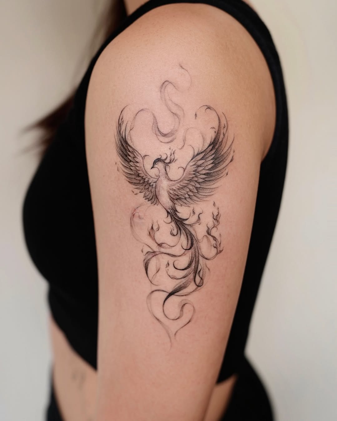 Tattoo by @soap.tattoo — fine_line, black_and_grey