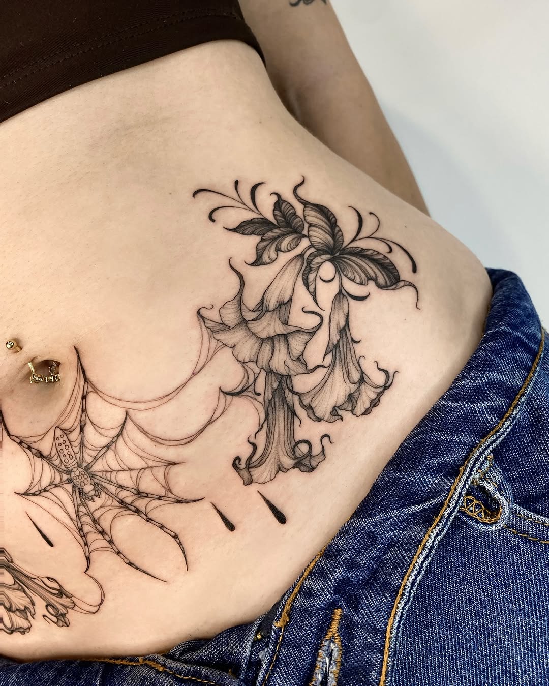 Tattoo by @i.want.it.black.tattoo — black_and_grey, fine_line