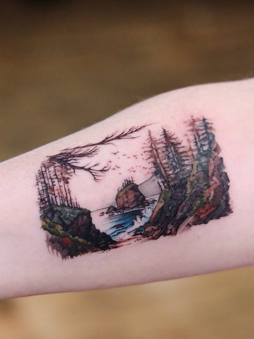 Tattoo by @nara_tattooer — realism, illustrative