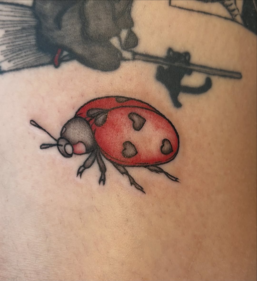 Tattoo by @kingbytradeink — illustrative