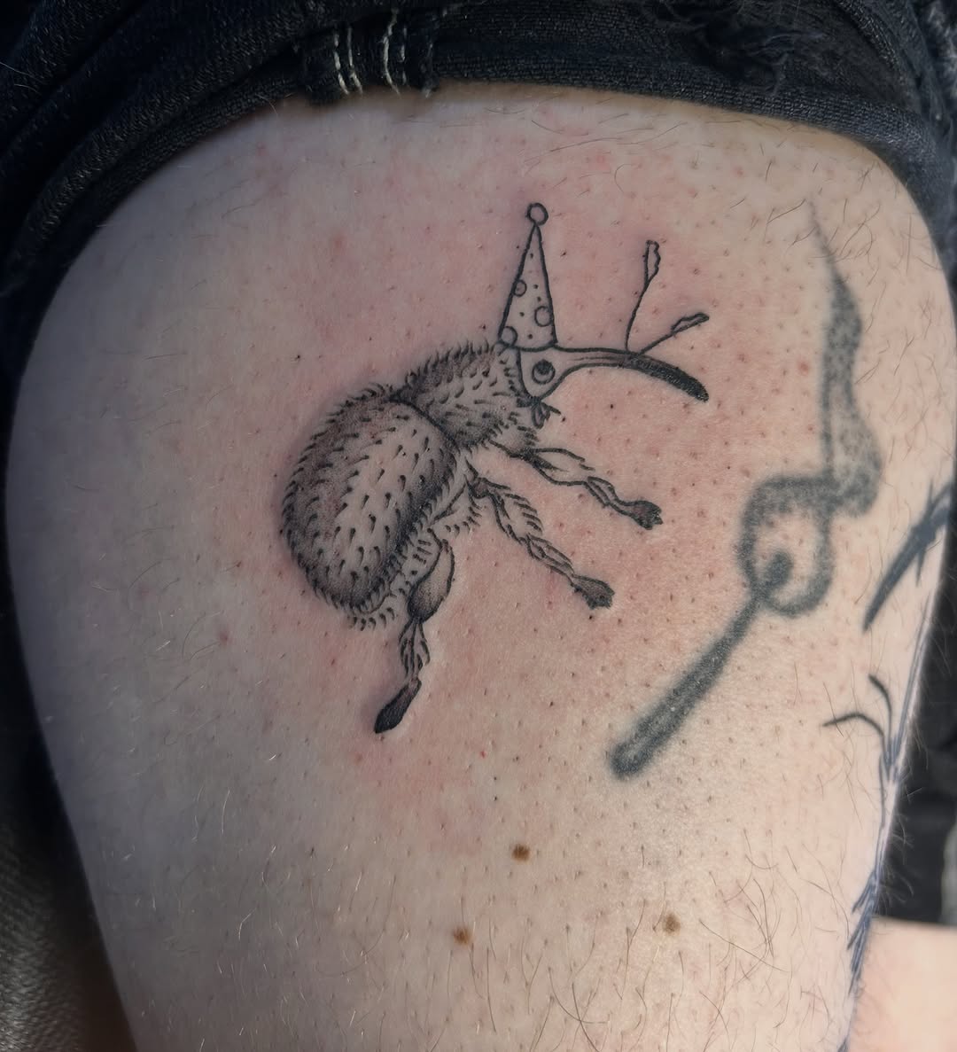 Tattoo by @kingbytradeink — blackwork