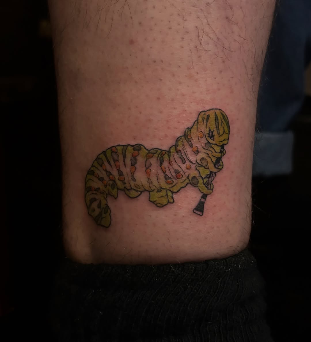 Tattoo by @kingbytradeink — illustrative