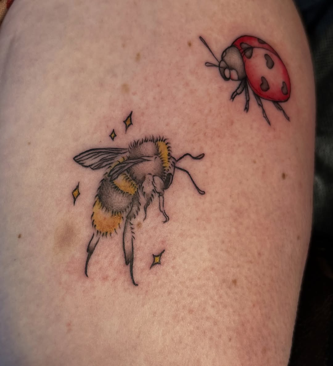 Tattoo by @kingbytradeink — illustrative