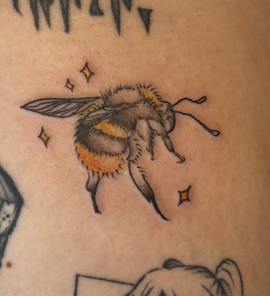 Tattoo by @kingbytradeink — illustrative
