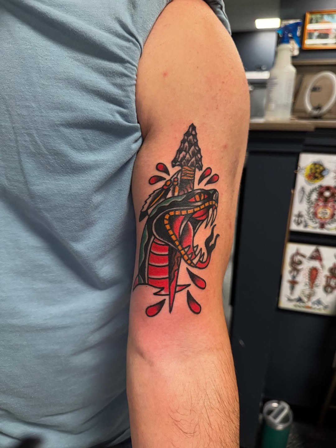 Tattoo by @iamthatgoddamnsonofabitch β american_traditional