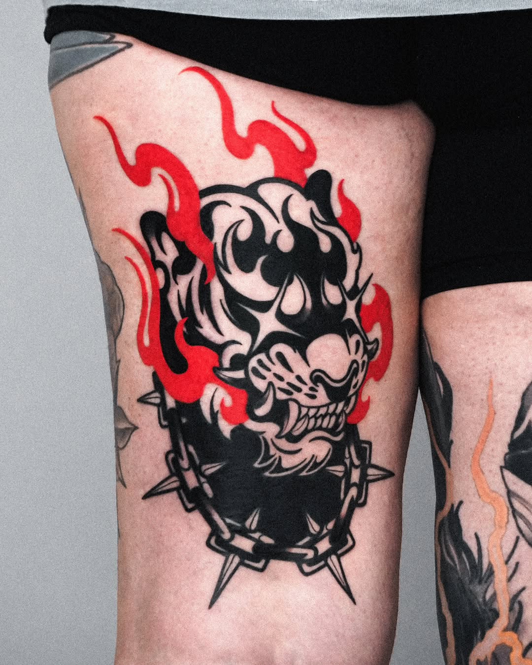 Tattoo by @jermie_jerms โ american_traditional, illustrative