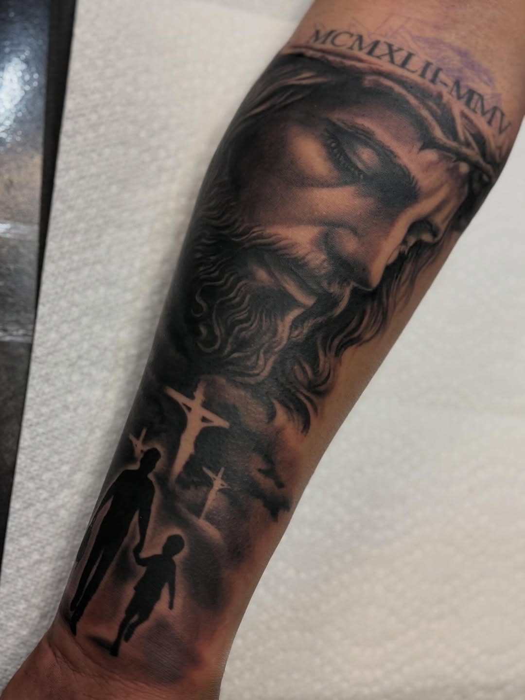 Tattoo by @bbz.ink β realism, black_and_grey